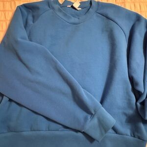 Athleta Vibrant Blue Crewneck Sweater